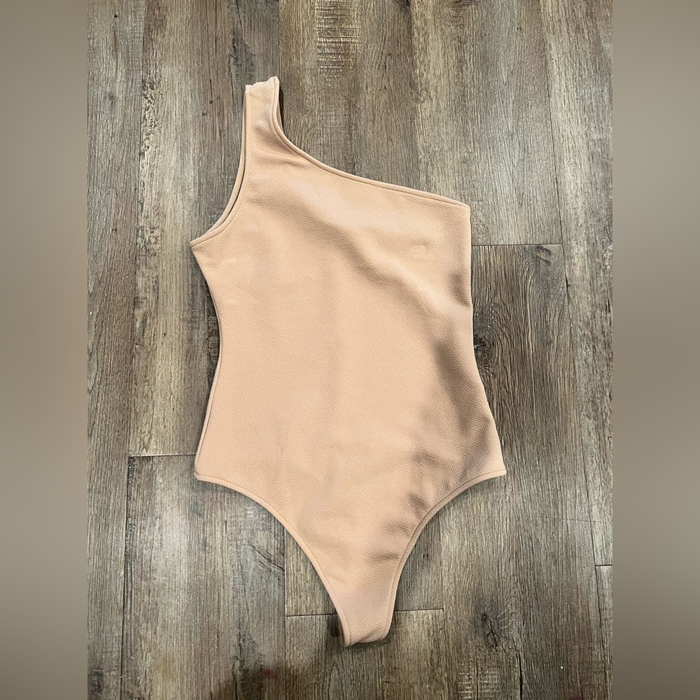 Show me your mumu one shoulder bodysuit